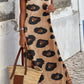 Sassy Leopard Maxi Dress