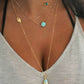 Turquoise Layered Necklace