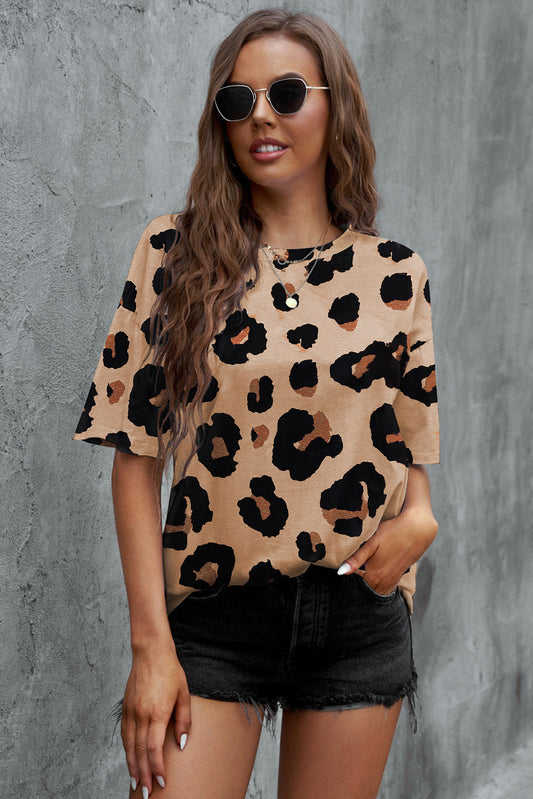 Leopard Graphic Tee