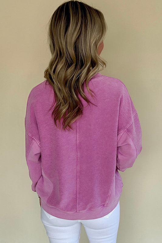 V neck Sweatshirt