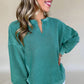 V neck Sweatshirt