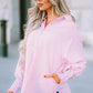 Smocked Boyfriend Shirt