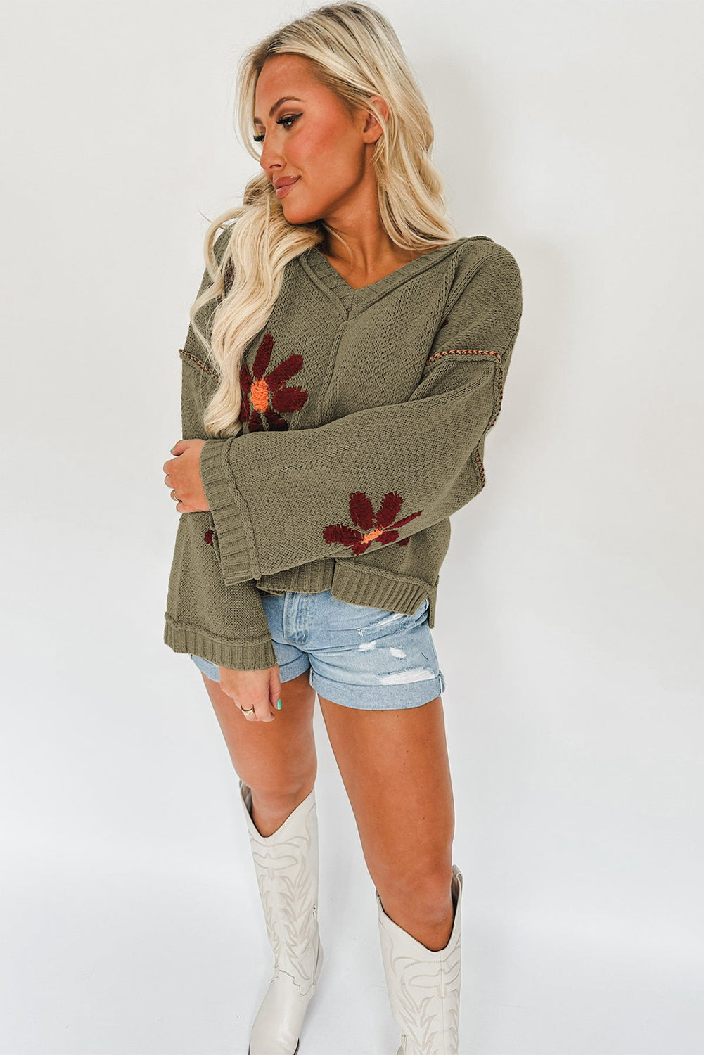 Flower Power Sweater