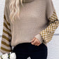 Waffle Combo Sweater