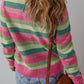 Color Block Stripe Sweater