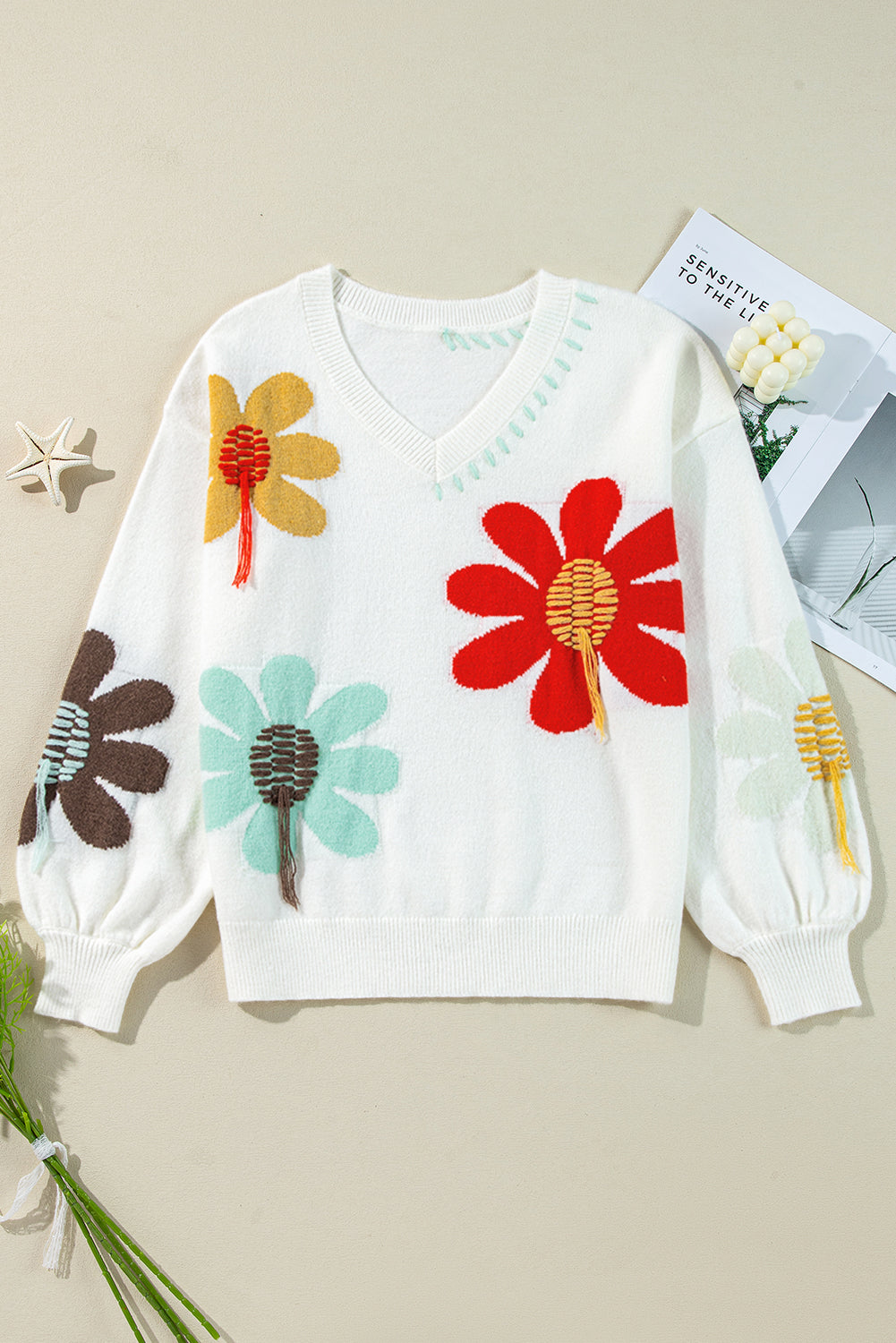 Flower Power Sweater