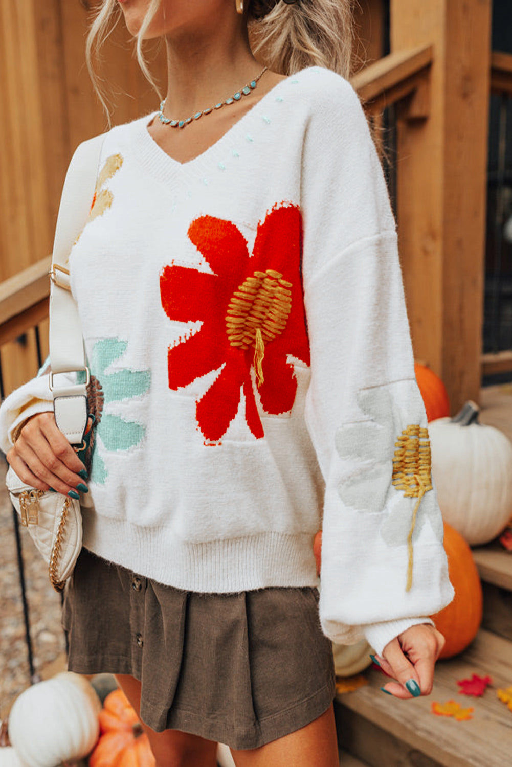 Flower Power Sweater