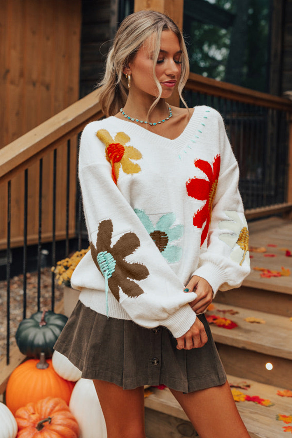 Flower Power Sweater