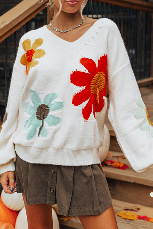 Flower Power Sweater