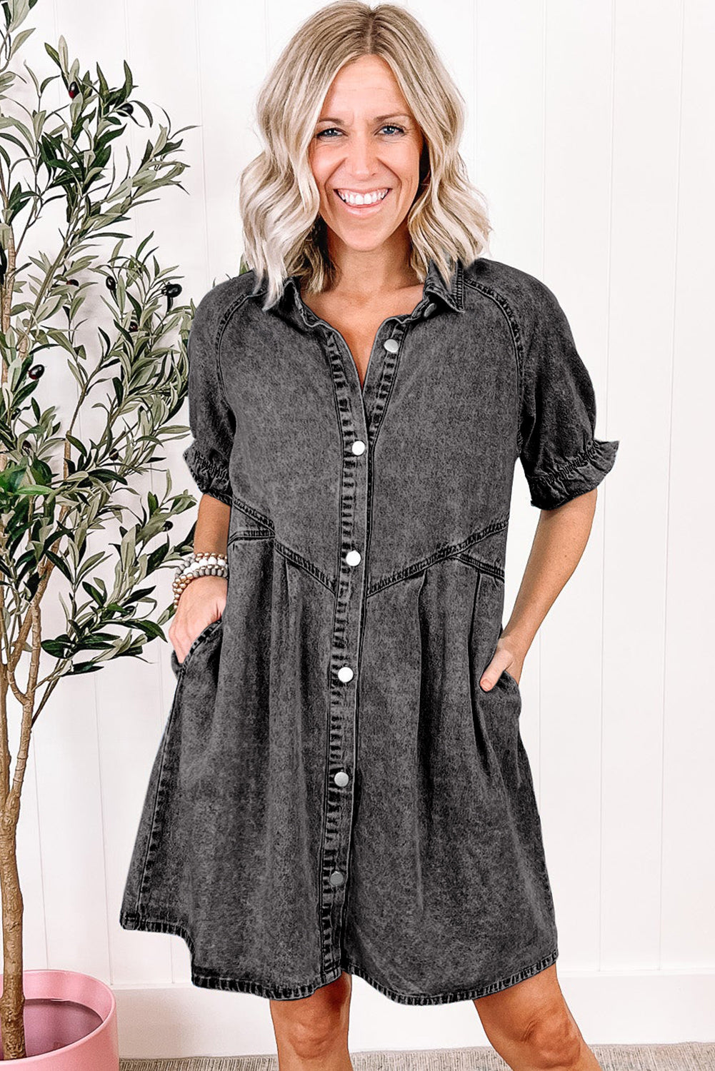 Mineral Denim Dress