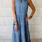 Denim Maxi Dress