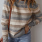 Color Block Stripe Sweater