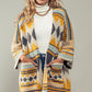 Gold, Rustic and Geometric Cardigan