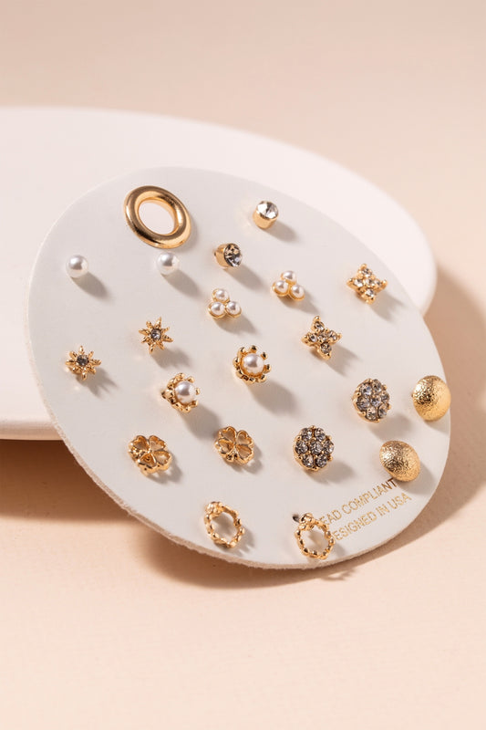 Lucky Stud Earring Pack