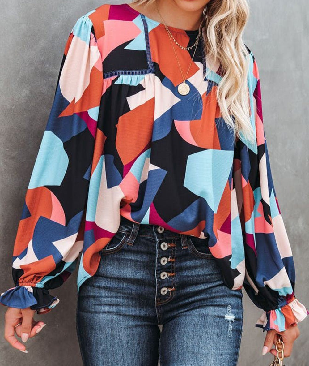 Abstract Blouse