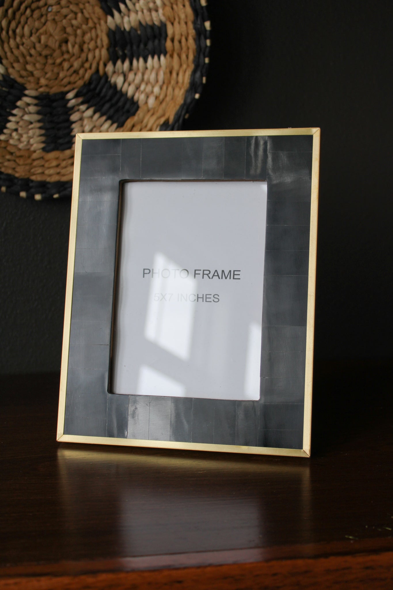 Black Resin Tile Picture Frame