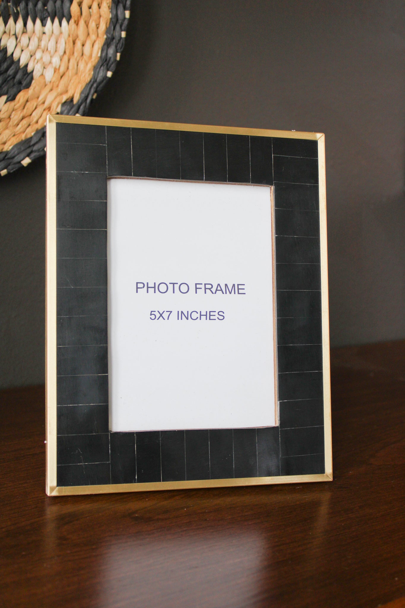 Black Resin Tile Picture Frame