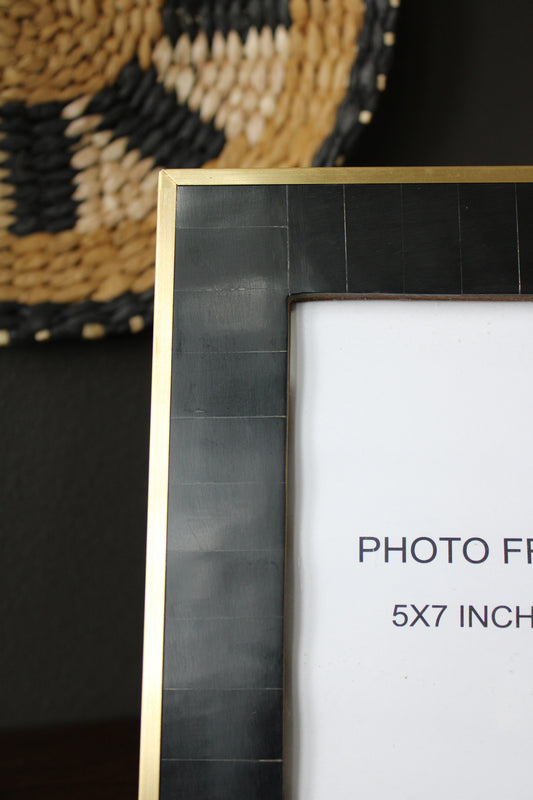 Black Resin Tile Picture Frame