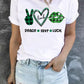 Peace Love Luck Tee