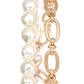 Chain and Pearl Bracelet