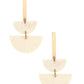 Half Moon Dangle Earrings