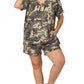 Camou Shorts Set