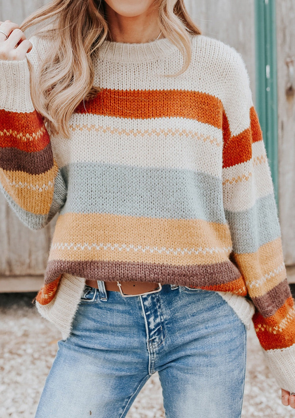 Mandy Striped Sweater