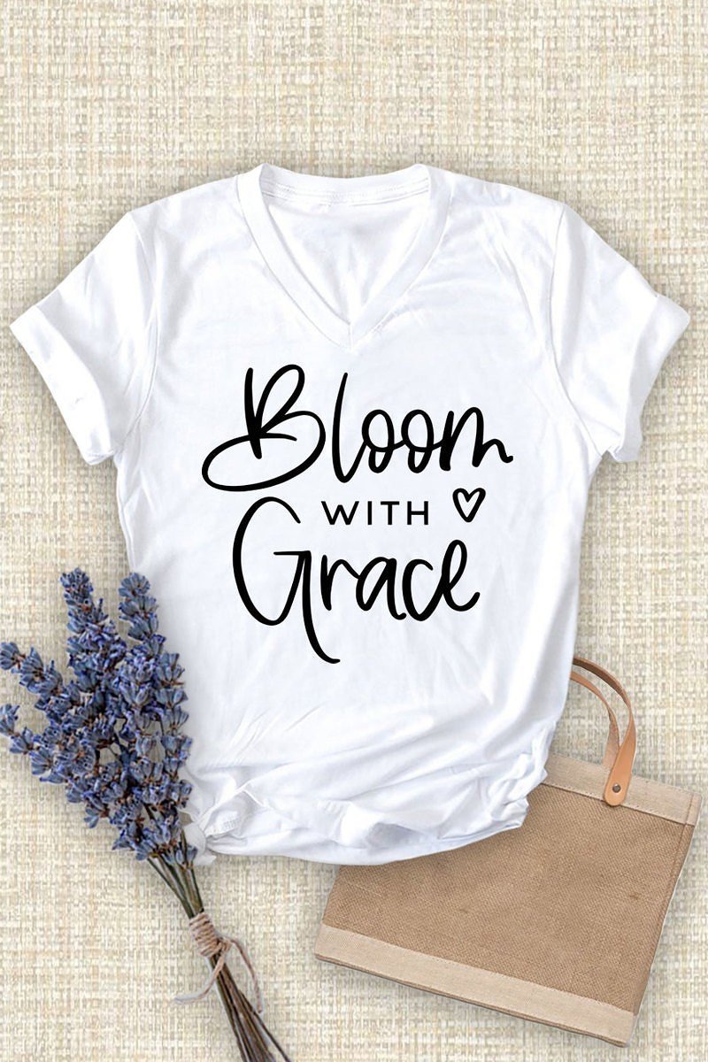 Bloom With Grace Tee